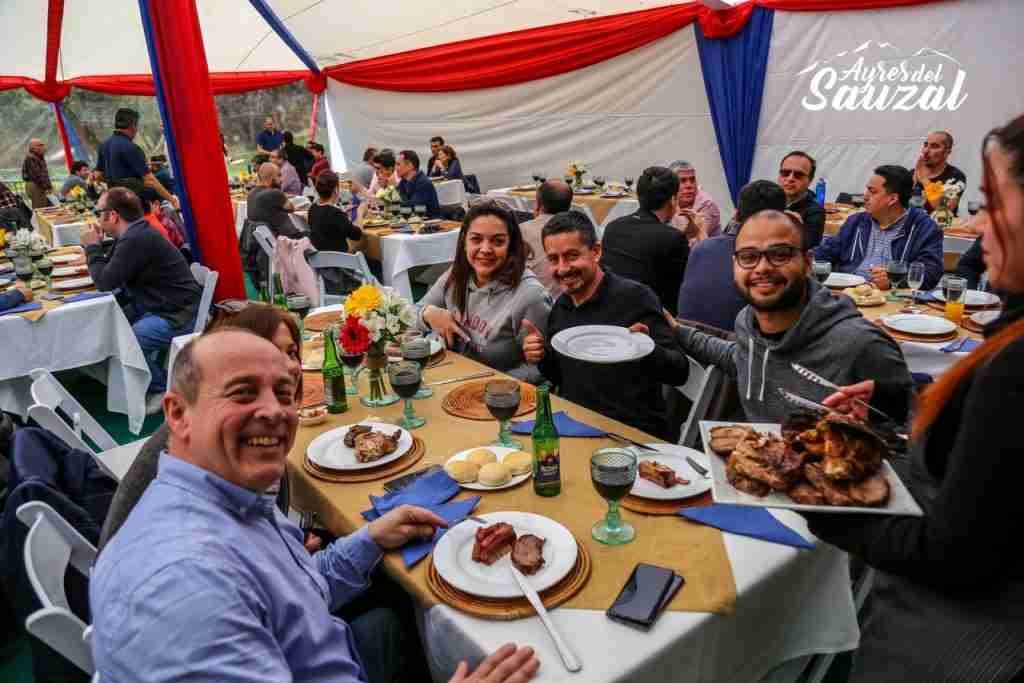 Centro de eventos Fiestas patrias chicureo