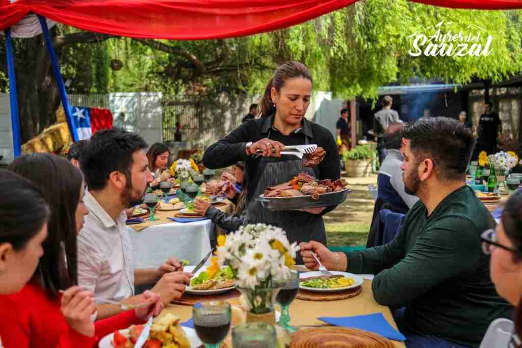 Centro de eventos Fiestas patrias chicureo