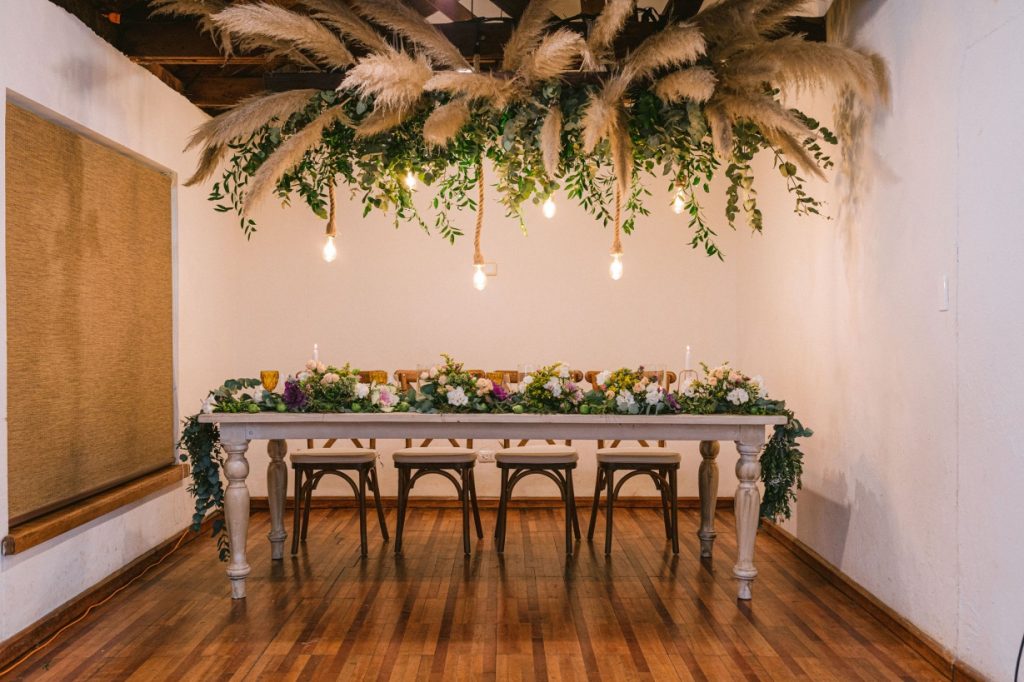 mesa de matrimonio decoracion