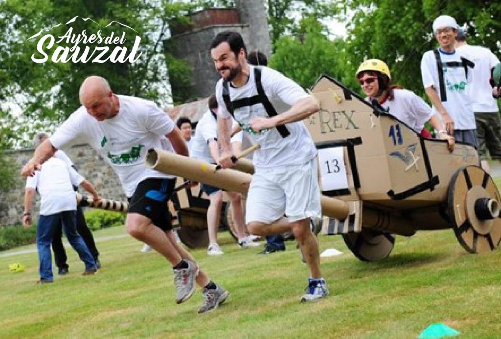 Team building creatividad: medieval race